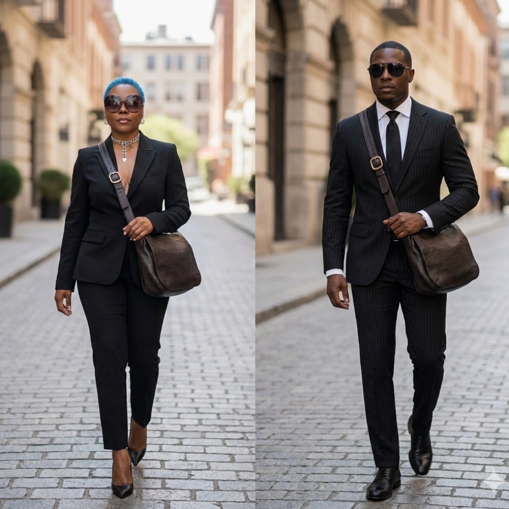 Le Donne Leather Messenger Bag UNISEX